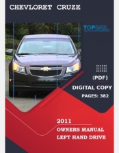 CHEVROLET CRUZE 2011 OWNERS MANUAL